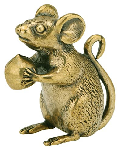 ULDIGI Retro Messing Kreative Auto Einweihungsparty Messing Statue Desktop Ornament