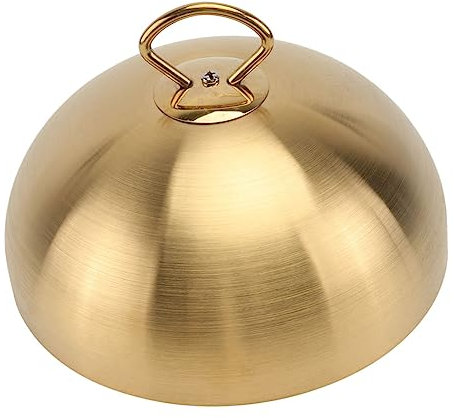 Garneck sin cubierta magnética cubierta de bistec protector contra salpicaduras de microondas bife Cubierta anti-salpicaduras cubierta de comida plancha grill barbacoas Acero inoxidable