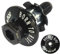 F26 Reverse Alu Top Cap MTB Dirt Barspin Steuersatzkappe Freestyle Rotor M10 Hohl Schraube für Bremszug Leitung schwarz