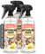 bio-chem Katzen Geruchsentferner Spray 3x 750 ml | Enzymreiniger mit Mikroorganismen | Gegen Katzenurin auf Sofa, Teppich & Polster | Probiotisch | Made in Germany