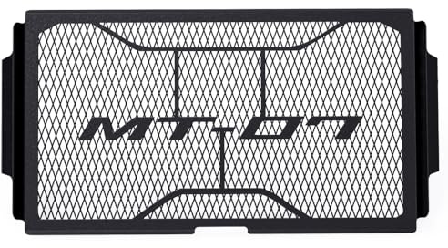 ZEXDDI Couvre-réservoir d'eau pour moto Compatible avec MT07 MT-07 MT 07 2025 Accessoire Grille de radiateur de protection mt 07 mt-07 mt07 2025