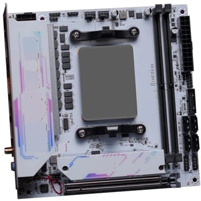 Compatibile for scheda madre NAS SZBOX R9 7845HX/7945HX Ryzen 7 7745HX ITX processore domestico DDR5 6200 MHz 4 * slot SATA M.2 2280 PCIE4.0x4 scheda NVME(Ryzen7 7745HX)