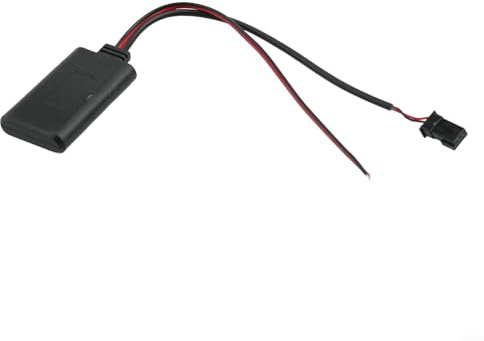 Adattatore audio AUX 5.0 per Mercedes-Benz E CLS SLK 2004 – 2008, cavo ricevitore musicale stereo a 3 pin, nero