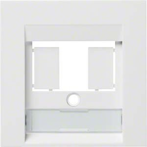 Hager WYA500 TAE Steckdose weiß 56,5 mm 7 mm 56,5 mm