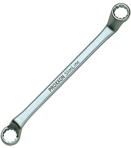 Proxxon 23896 Doppelringschlüssel 24 x 27 mm Serie SlimLine Chrom Vanadium
