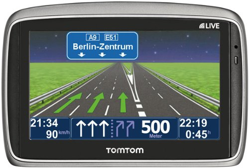 TomTom Go 950 Live 12M Navigationsgerät (10,9 cm (4,3 Zoll) Display, 47 Länderkarten, 12 Monate HD Traffic)