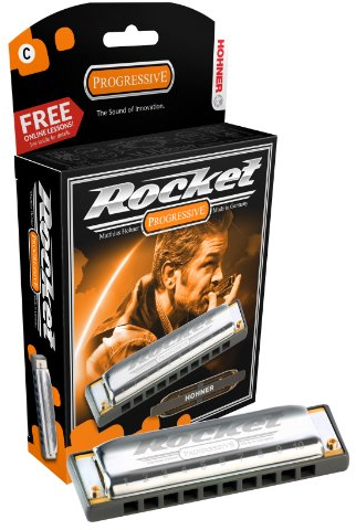 Hohner Rocket Mundharmonika F #
