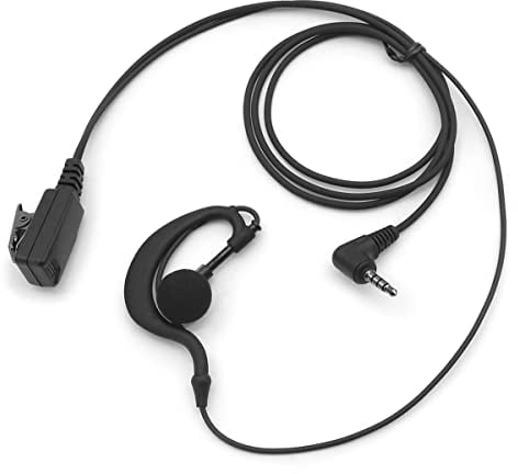 sundely®-Headset/Ohrbügel-Headset/Ohrhörer Mikrofon für Yaesu/Vertex Radio vx-168 vx-450 ft-40r vxt-20 ft-10r 1P Jack