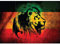 Doppelganger33 LTD Rasta Lion Reggae Style XL Giant Panel Poster Art Print (8 Sections)