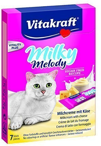 Vitakraft Katzensnack Milky Melody Käse - 11 x 70g