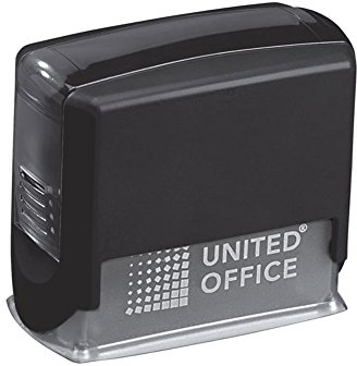 Textstempel Firmenstempel Adressstempel (Schwarz)