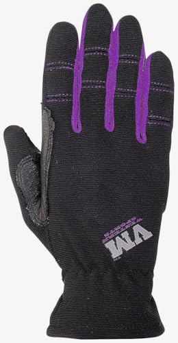 VM Western Sports Damen Reithandschuh Ladies lila Pro M Handschuh, M