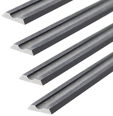4 Carbide Planer Blades 82x5.5x1.1 mm for Bosch Hobel PHO 15-82 / PHO 2-82 / PHO 2000
