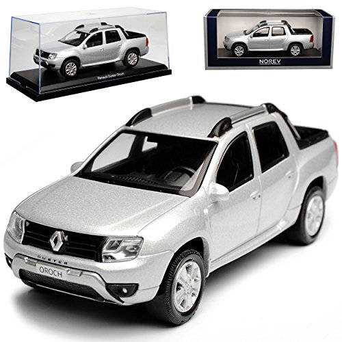 Norev Dacia Duster Oroch Renautl Pick-Up 1. Generation Silber 2010-2017 1/43 Modell Auto