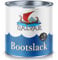Halvar Bootslack Yachtlack Bootsfarbe Yachtfarbe PU-verstärkt für Holz und Metall verstärkt, extrem belastbar und hochelastisch Schiffslackierung (1 L, Weiß (RAL 9010))