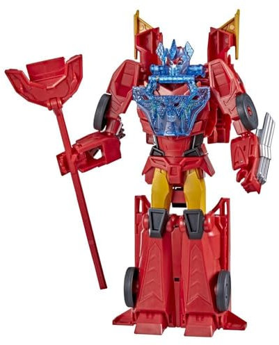 Transformers Bumblebee Cyberverse Adventures Dinobots Unite Toys Ultimate Class Autobot Hot Rod Figur, Energon Armor, ab 6 Jahren, 22,9 cm
