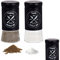 Koopman International b.v Lot de 2 salières et poivrières en verre et plastique noir pour cuisine, restaurant, jardin