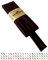 Sandras-Bastelladen Oaki Doki Schrägband/Einfassband Tricot de Luxe Jersey gefalzt 3m x 20mm 939-Kastanienbraun