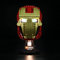 Brick Shine GC Light Kit for Lego Marvel Iron Man Helmet 76165 (Lego Set is not included) (Classic)