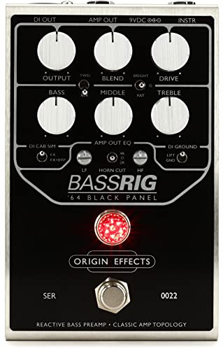 Origin Effects BassRIG 64 Black Panel