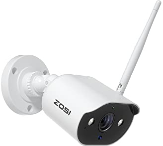 ZOSI 3MP Telecamera WiFi Aggiuntiva Kit WiFi C302, Alimentatore non incluso, Funziona con NVR (Modello: ZR08JP, ZR08LL)