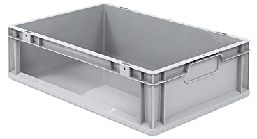 PROREGAL Eurobox NextGen Store | HxBxT 17x40x60cm | 34 Liter | Seite offen | Eurobehälter, Transportbox, Transportbehälter, Stapelbehälter