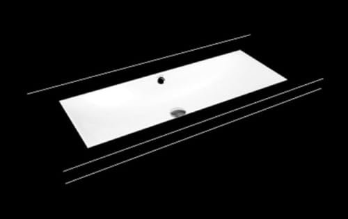 Kaldewei Silenio Unterwaschtisch 3048 934x391 mm, 906106003001, Ausführung: mit Überlauf