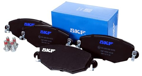 SKF Scheibenbremse Bremsbelag VKBP 80390-4er Set - Position Vorderachse Höhe 73 mm Länge 166 mm Breite 103 mm Dicke 17,8 mm - OE Qualität | Kompatibel mit: FORD MONDEO III, MONDEO III Stufenheck, MONDEO III Turnier, JAGUAR X-TYPE I, X-TYPE I Kombi