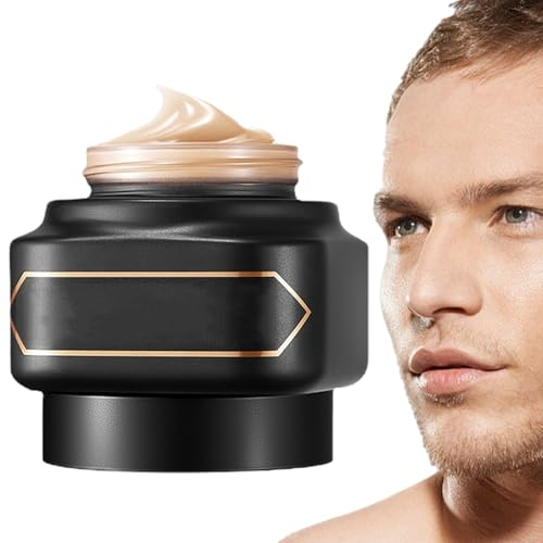 Make-up-Creme für Herren, Concealer-Creme für Herren, 50 g, langanhaltendes Make-up, Concealer für Herren, mit langanhaltender Gesichtscreme, für faules Make-up, Geschenk für Ehemann, Freund