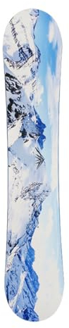 Lnlscle Allround-Ski-Snowboard, Snowboard mit Bindungen, 140 cm/147 cm/150 cm professionelles Snowboard, komplettes Snowboard-Paket für Freestyle-Skifahren, Park-Skifahren, Bergskifahren