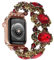 CHARMINGO Perlenarmband, kompatibel mit Apple Watch, 42 mm, 44 mm, 45 mm, 49 mm, elegantes Schmuckarmband, Western-Apple-Watch-Armband für iWatch Band Serie 9, 8, 7, 6, 5, 4, 3, 2, 1