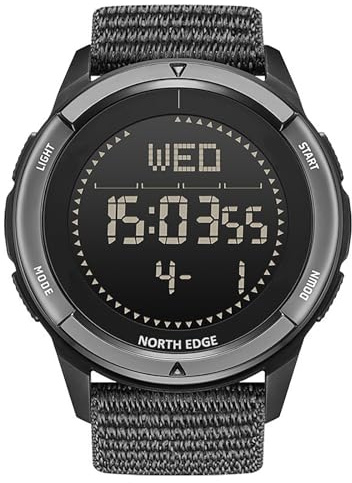 NORTH EDGE ALPS Outdoor Digital Compass Watch for Men