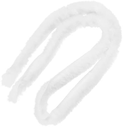 STOBOK Kunstfellband Für Bastel Und Dekorationszwecke Weicher Realistischer Kunstpelz Für Kleidung Taschen Und Hochzeitsaccessoires Breit Leicht Und Vielseitig Einsetzbar