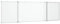 vidaXL Tableau Blanc magnétique Pliable 200x60x1,7 cm Aluminium, Tableau Blanc Pliable, Tableau Blanc Pliable effaçable à Sec, Tableau Blanc magnétique effaçable à Sec