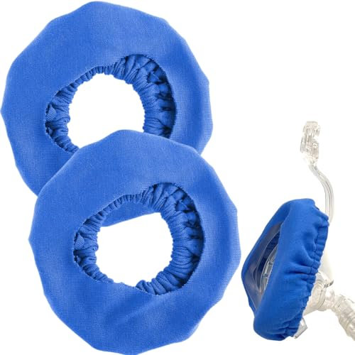 EYVRPAU 2PCS Full Face CPAP Mask Liner,wiederverwendbare CPAP Masken Kissenbezüge,waschbarer Maskenabdeckung,CPAP Maskenabdeckungen,CPAP Zubehör zur Reduzierung von Luftlecks und Blasen