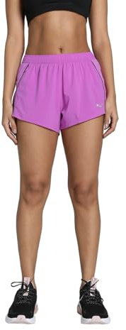 PUMA Womens Velocity 3 Running Shorts Purple Size M