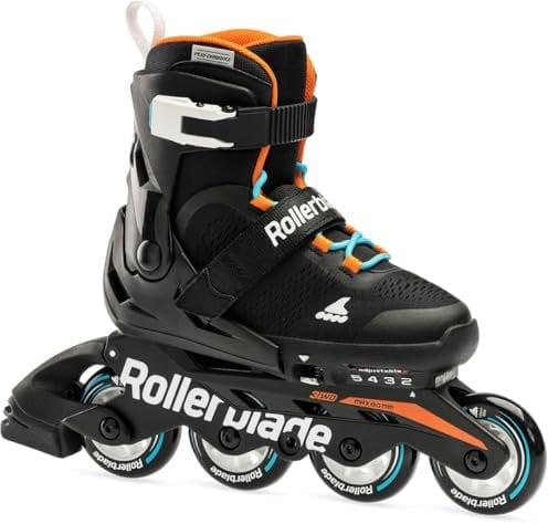 Rollerblade MAXX Inline Skate 2022 Black/orange, 36.5-40.5