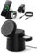 3 in 1 Wireless Charging Station for Apple, 15W Fast Phone Wireless Magnetic Charging, 75° Foldable Wireless Charger Stand for iPhone 16/15/14/13/12, Airpods Pro 2-4 & iWatch (Adapter Included)