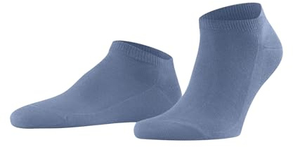 FALKE Herren Sneakersocken Family M Sn nachhaltige Baumwolle kurz einfarbig 1 Paar, Blau Sky Blue 6876, 43-46