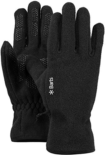 Barts Unisex Fleece Glove Handschuhe, Schwarz (BLACK 0001), Small