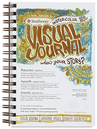 Strathmore Visual Journal - Fuer Wasserfarben - 190 g/m2
