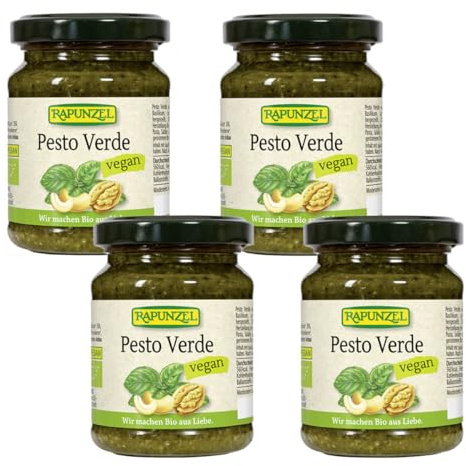 Rapunzel Pesto Verde, vegan, 4er Pack (4 x 120 g) - Bio