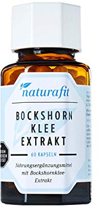 naturafit Bockshornklee-Extrakt Kapseln, 60 St. Kapseln