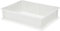 Giganplast Cassetta Portaimpasto Pane Pizza MOD.Service Cm.30X40X10 Bianca