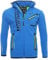 Geographical Norway ROYAUTE Men - Veste Softshell Homme Impermeable - Manteau Respirant À Capuche Outdoor - Blouson Coupe Vent Tactique Resistant Hiver - Ideal Activites en Exterieur (Bleu M)