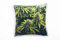 Paul Sinus Art Natur, Cannabis, Marihuana, grün Deko Kissen 40x40cm für Couch Sofa Lounge Zierkissen - Dekoration zum Wohlfühlen