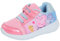 Peppa Pig Baskets de sport à paillettes pour fille - Chaussures d'été décontractées, rose/bleu, 25 EU
