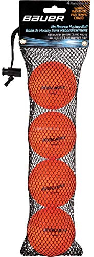 Bauer Xtreme Density -Orange-4 Pack Ball