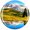 Weekino Südtirol Italien Kühlschrankmagnet 3D Kristallglas Touristische Stadtreise City Souvenir Collection Geschenk Starker Kühlschrank Aufkleber