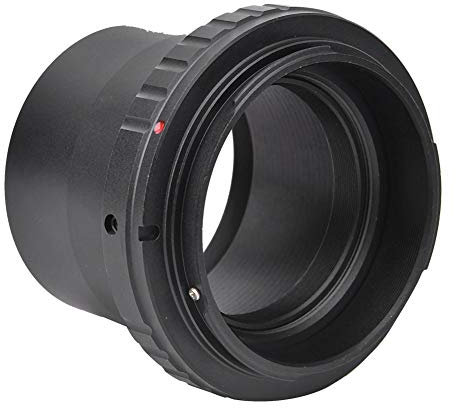 Mugast Anello Adattatore per telescopio T2-EOS, Anello Adattatore per Obiettivo in Metallo per telescopi da 2 Pollici per Attacco Canon EOS